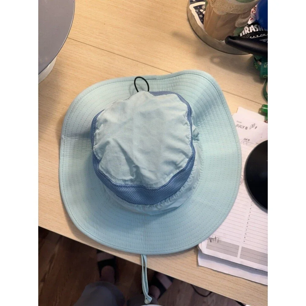 Outfly Sunhat Unisex Blue Adjustable Bucket Fishing Sun Hat Cap Adjustable